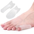 thumbnail image 4 of Bunion Corrector, Transparent Silicone Toe Separators, For Toe Correction Relieves Discomfort Inflammation Orthopedic S Little Toe, 4 of 8