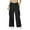 Black, variant on yievot Wide Leg Sweatpants for Women, Fleece Loose Fit Open Bottom Lounge Womens Cargo Sweatpants with Pockets