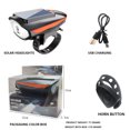 thumbnail image 1 of Yangneng Rechargeable Bicycle Headlight Horn Bike Night Riding Light USB Charging Outdoor Deals Of The Day Clearance Gifts For Womem/Men, 1 of 8