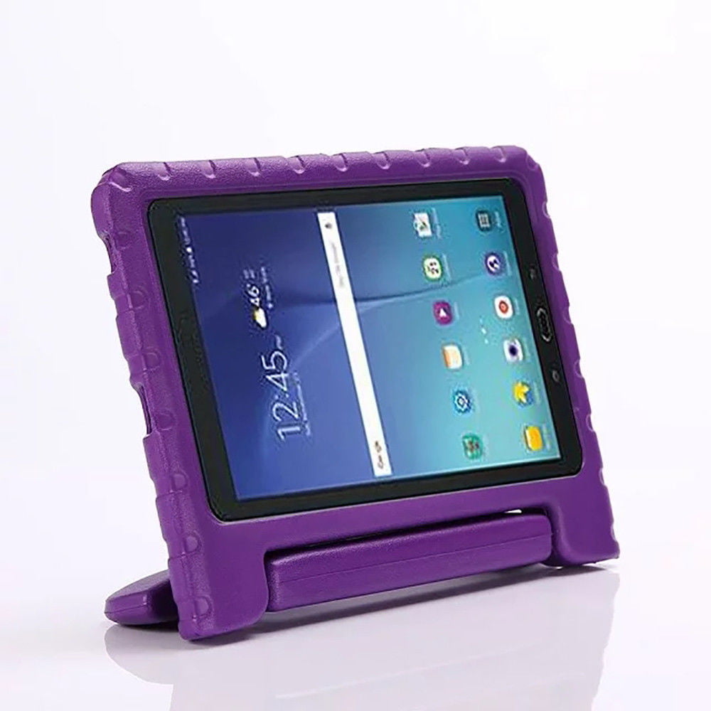 hoffelijkheid paperback Nieuwsgierigheid Galaxy Tab E 8.0 Case, KIQ Shockproof EVA Foam Rugged Durable Heavy Duty for  Samsung Galaxy Tab E 8 2016 T377 [Purple] - Walmart.com