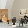 thumbnail image 5 of YOBOLK Outdoor Decor Garden Automatic Cats Feeder Smart Timed Cats Feeding Station 3.8L Auto Dog Waterer Bowl Dispenser Water Dispense Pet Food Container Programable Dry Food Dispenser Clearance, 5 of 6