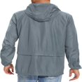 thumbnail image 3 of Mens Rain Jacket Lightweight Packable Rain Coats Men Waterproof Jackets with Hood Windbreaker, 3 of 6