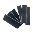 thumbnail image 1 of Naiovety CINTA MÁGICA adhesiva para la espalda - Fijación estable No requiere perforación Cinta autoadhesiva de larga duración para madre e Tratamientos de ventanas negro 25*100mm un par, 1 of 6
