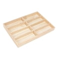 thumbnail image 3 of Wooden Glasses Organizer Display Organizer Grids Multifunctional Tabletop Holder 8 Compartment, 3 of 7