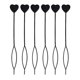 thumbnail image 1 of 6 uds. De abalorios rápidos para cargar cuentas, abalorios automáticos para el cabello, accesorios para peinados, pelo de cola de Topsy mágico de plástico, 1 of 5