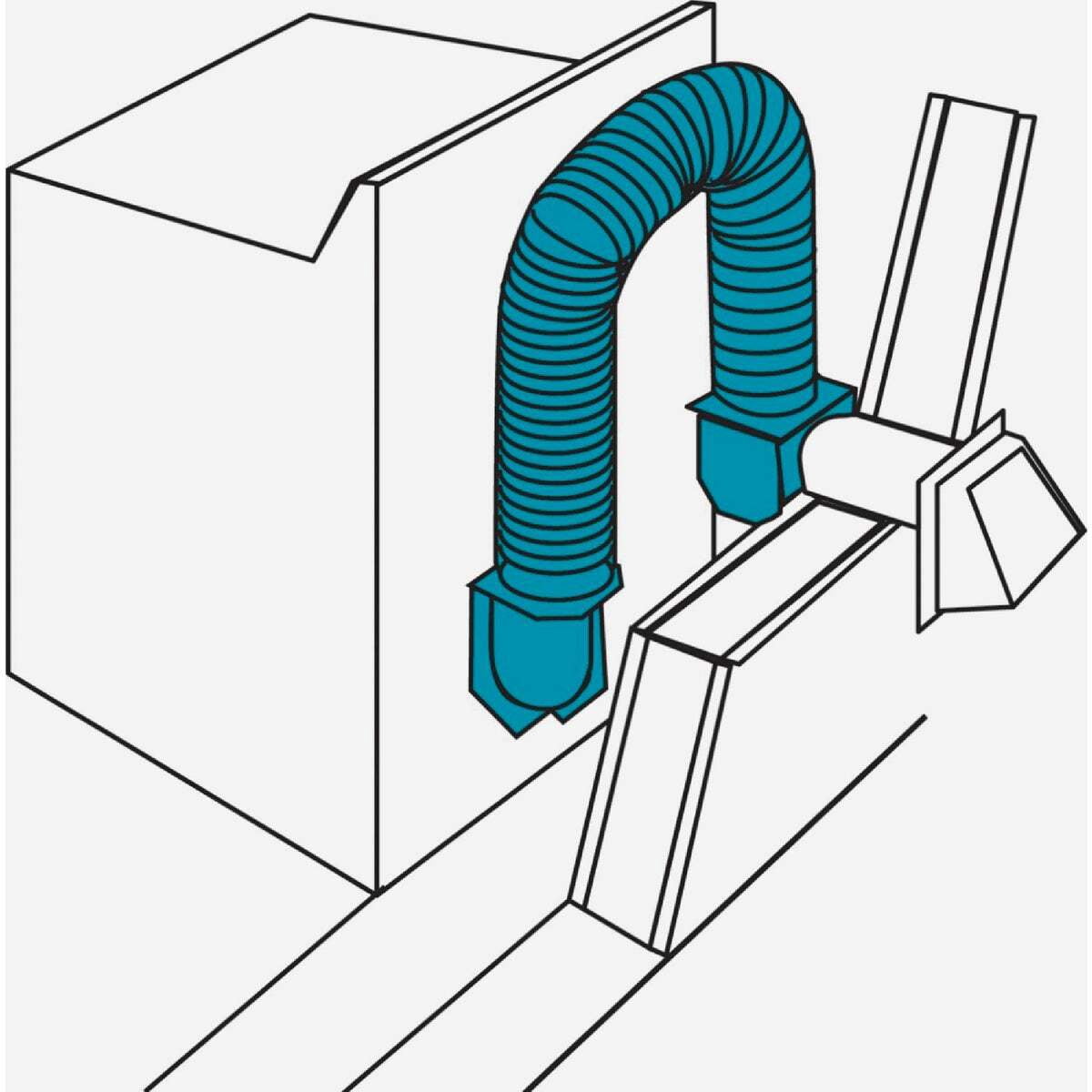 Builders Best Flexible Aluminum Dryer Hose Kit (5-Piece) 110171