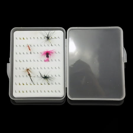 Opolski Fishing Tackle Box Lightweight Large Capacity ABS Foam Translucent Bait Organizer for Sea Ocean Medium