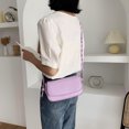 thumbnail image 4 of Bolsa Bolso cruzado con diseño de piedra para mujer, bolso con cinturón tejido, bolso de hombro con solapa de PU para mujer Tmvgtek Para estrenar, 4 of 9