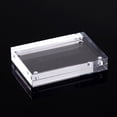 thumbnail image 3 of Luckyn Small Freestanding Polished High Clear Acrylic Magnetic Picture Photo Frame,5.5*8.2cm, 3 of 8