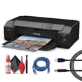 thumbnail image 1 of Impresora de inyección de tinta inalámbrica Canon imagePROGRAF PRO-310 | Impresión fotográfica sin bordes de 13" | Tinta pigmentada Lucia PRO II | Para bellas artes y fotografía (6858C002) + Kit de li, 1 of 5