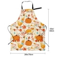 thumbnail image 5 of Lsque Pumpkin Fall Pears Waterproof Apron Chef Aprons for Men Heavy Duty Chemical Work Apron Extra Long Grilling Aprons with Adjustable Bib Apron, 5 of 9