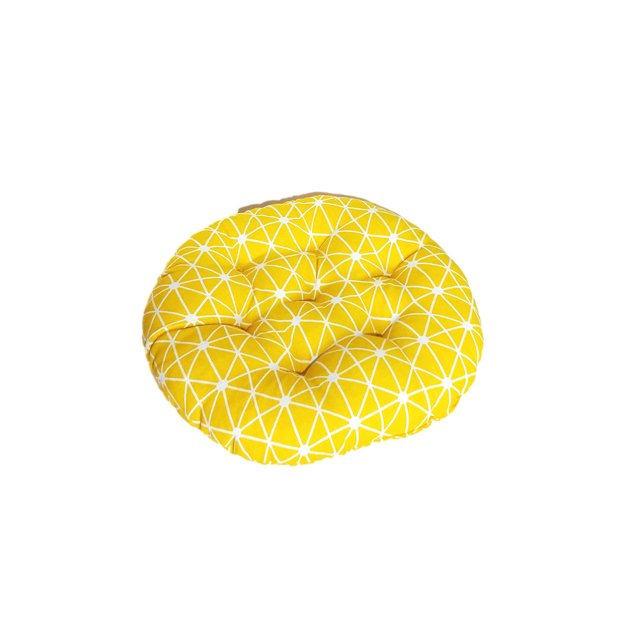 Moyic Cojín y cómodo para el suelo para la máxima relajación, cojín para sentarse, cojín para silla, cojín trasero, cojín multiusos Decoración del hogar Rejilla dorada 40cm*40cm*9cm