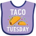 thumbnail image 3 of Inktastic Taco Tuesday Boys or Girls Baby Bib, 3 of 4