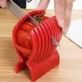 thumbnail image 4 of Tomato Slicer Tomato Slicer Ergonomic Design Non-slip Cut Plastic Lemon Onion Fruit Manual Slicing Machine Kitchen Gadget, 4 of 6