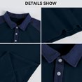 thumbnail image 5 of Collared Sleeveless Shirts for Men Casual Summer Cut Off Tank Tops Button Golf Casual Workot Tops for Daily Wear, 5 of 6