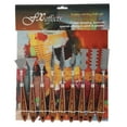 thumbnail image 5 of Creative Mark Painting Palette Knife Set FX Special Effects Flexible Stainless Steel Mixing & Painting Spatula Knife Set Wood Handle Create Texture With 9 Distinctive Blade Shapes [Set of 9], 5 of 7