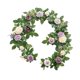 thumbnail image 5 of Flores artificiales de tela Yuarrent púrpura 2Conjunto, 5 of 6