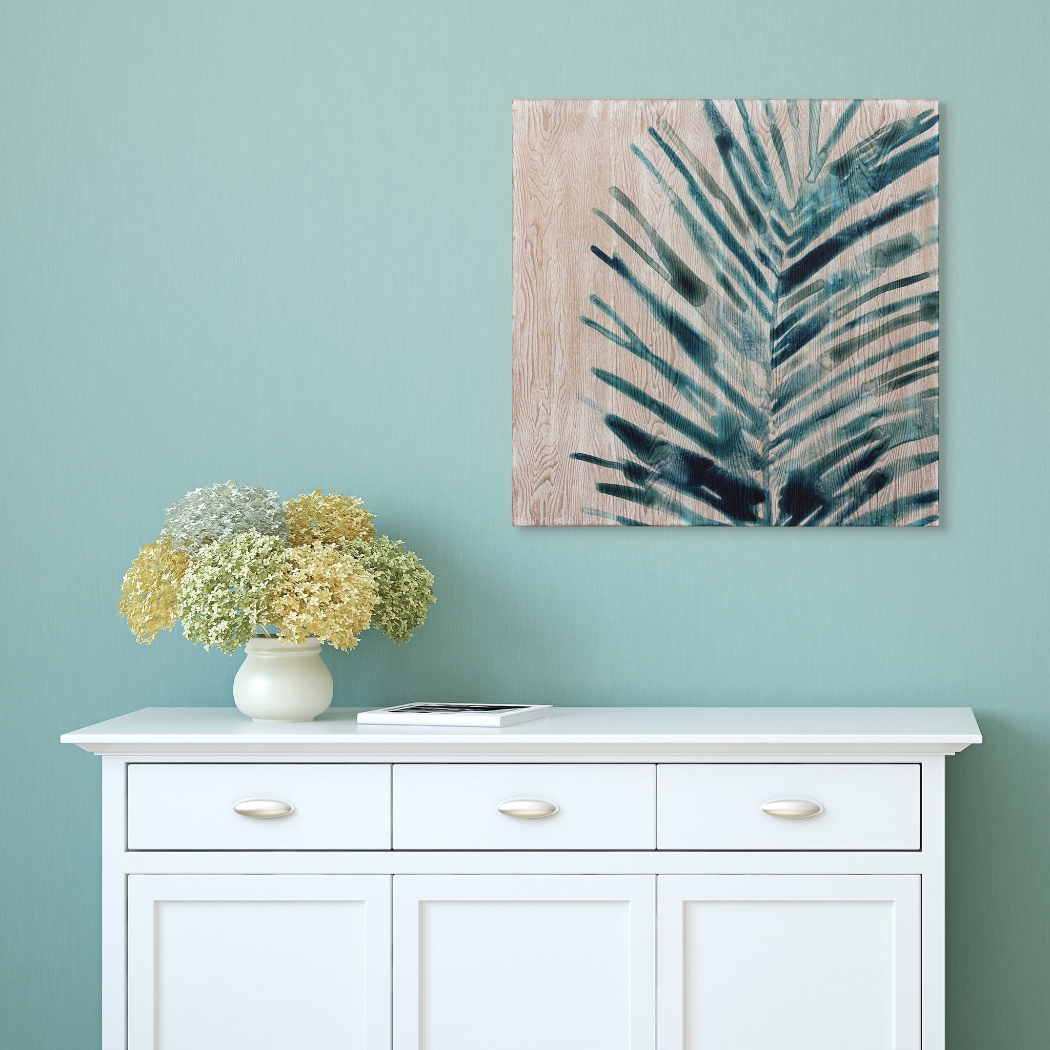 Empire Art Tropical Plants Painting, Set of 2