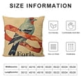 thumbnail image 5 of BANET Throw Pillow Covers Halloween Pillow Covers Halloween Black Old Crow with Black Buffalo Plaids Decorative Pillow Case Cushion Cover Farmhouse Pillowslip 20x20in, 5 of 5