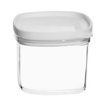 Ikohbadg Airtight Food Storage Containers Set, Clear Plastic Jars for Grains, Spices, Snacks, and Dried Foods, Stackable Kitchen Storage Tanks for Maximum Freshness