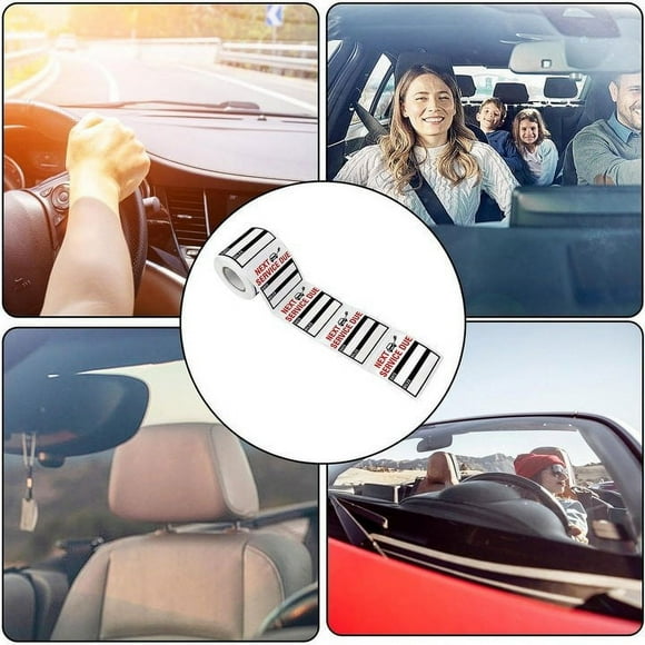Oil Change Stickers for Automotive Service Due Reminder Tracking and Vehicle Scheduling