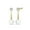 Yellow Gold, variant on Cate & Chloe Tatum 18k White Gold Plated Dangle Pearl Earrings with Swarovski Crystal Gift for Women