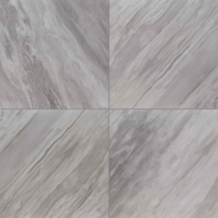 MSI Eden Bardiglio 32 In. X 32 In. Polished Porcelain Floor And Wall Tile (21.33 Sq. Ft./ Case)