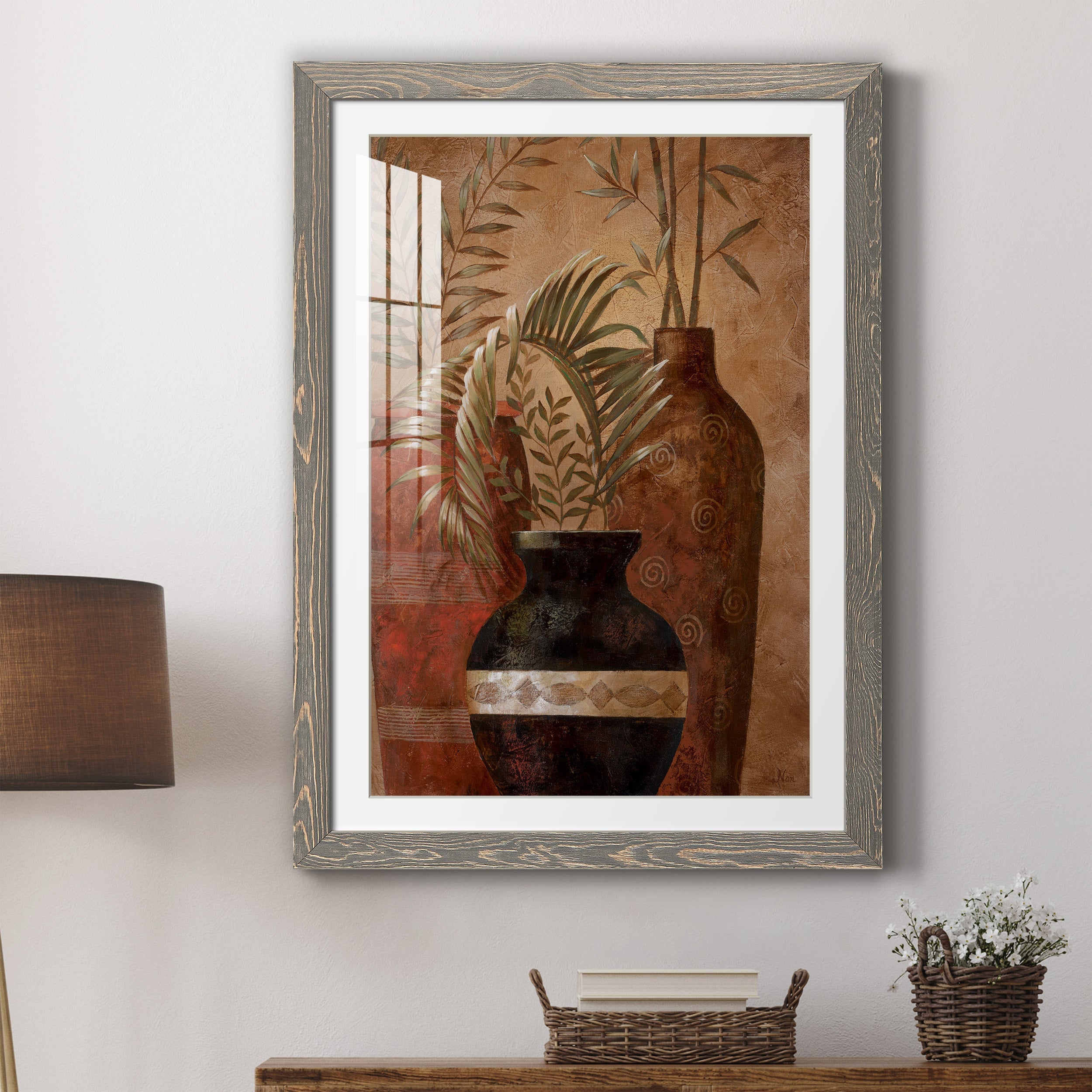 Exotic Vacation II - Premium Framed Print - Distressed Barnwood Frame - Ready to Hang