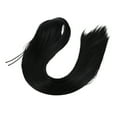 thumbnail image 5 of HONMEET 24 Inch Black Straight Ponytail Hair Extension Synthetic Clip-In Fake Ponytail Hairpiece for Women and Girls, 5 of 5