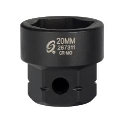 

Sunex Tools 1-2 In. Drive 6-point Low Profile Impact Socket W- Hex Shank 20 Mm