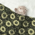 thumbnail image 2 of Yiaed Sunflowers Print Dog Blankets-Cat Blanket Washable for Couch Protection,Puppy Blanket, Soft Plush Reversible Throw Furniture Protector-Medium, 2 of 8