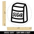 thumbnail image 2 of Bag of Sugar Baker Baking Self-Inking Rubber Stamp Ink Stamper - Black Ink - Medium 1 Inch, 2 of 7