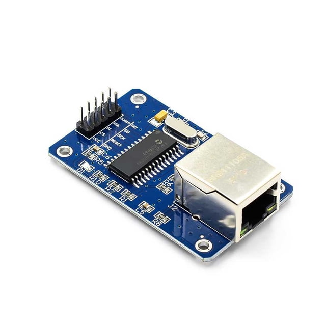 Bearachild Módulo de red Placa Ethernet Tamaño compacto Comodidad Componentes de computadora Suministros de red Tableros eléctricos Electrónica miscelánea
