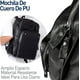 thumbnail image 2 of Mochila Antirrobo Bluelander de Cuero Sintético con Puerto USB Negro, 2 of 5