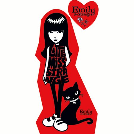 Star Cutouts SC2006 Emily The Strange And Cat Cardboard Stand Ups