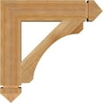 thumbnail image 3 of Ekena Millwork 4"W x 20"D x 20"H Legacy Arts & Crafts Rough Sawn Bracket, Western Red Cedar, 3 of 4