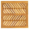 thumbnail image 3 of vidaXL Garden Dining Table 90x90x74 cm Solid Wood Acacia, 3 of 4