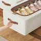 thumbnail image 4 of Caja de Almacenamiento de Zapatos con Apertura Lateral, Ahorra Espacio, Transparente, Plegable, para Debajo de La Cama, para El Coche, 4 of 6