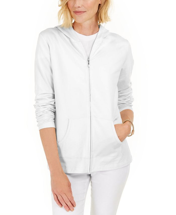 karen scott zip up jacket