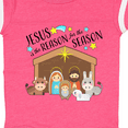 thumbnail image 4 of Inktastic Jesus is the Reason for the Season Christmas Nativity Boys or Girls Baby Bodysuit, 4 of 5