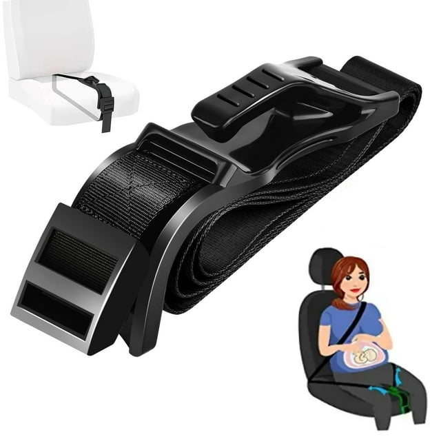 Correa de seguridad para embarazadas para el abdomen - Correa de seguridad para embarazadas - Ajustador de asiento para el abdomen de mamá - Protector de abdomen