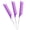 Purple, variant on Rat Tail Steel Pin Teasing Combs Set: 3 Pack Hair Styling Combs for Parting and Teasing All Hair Types (Purple)