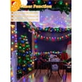 thumbnail image 5 of PMMIPNW Christmas Lights 220 FT 600LED, Outdoor Christmas String Lights with 8 Modes Remote Timer, IP67 Waterproof for House Yard Outside Indoor Xmas Decorations, 5 of 9