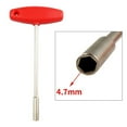 thumbnail image 3 of LOVIVER 3.2/4.7/5.5mm Bike Tool Square or Hexagonal Internal Wrench Wheel Spoke Tools Hex Socket 4.7nn, 3 of 6