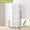 White - 4 Grids, variant on Portable Wardrobe Closet, Large Capacity Clothing Storage Cabinet with Shelves and Hanging Rod, Easy Assembly Freestanding Closet Organizer for Bedroom, Dorm and Rental Living