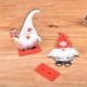 thumbnail image 3 of Advancent Muñeco de Papá Noel de Feliz Navidad de madera, decoración de dibujos animados, barba, adorno de mesa, pequeño accesorio, colección Kits de decoración para fiestas gris Advancent HA009124-02, 3 of 6