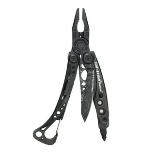 LEATHERMAN, Style PS Keychain Multitool with Spring-Action Scissors and  Grooming Tools, Black 