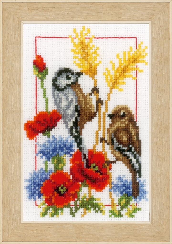 Vervaco® Miniature Four Seasons II Counted Cross-Stitch Kit