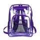 thumbnail image 2 of Mochila transparente Colco resistente al agua con cremallera bidireccional Violeta, 2 of 8