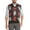 Black/Red/Gray, variant on True Rock Men's Argyle V-Neck Sweater Vest (Marled Brown, Large)